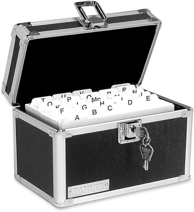 Vaultz Lockable Index Card Holder - Image 5