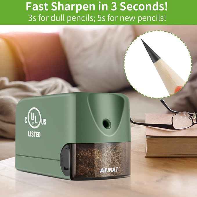 AFMAT Electric Pencil Sharpener