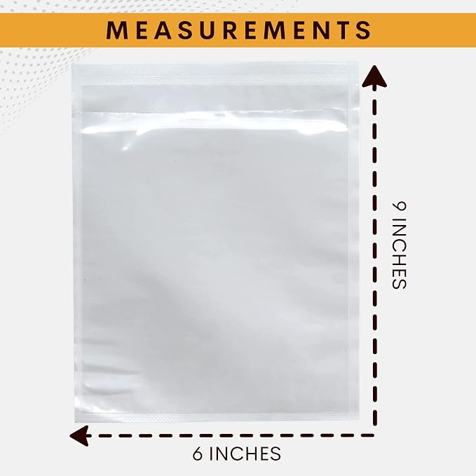 100 Pack 6"x9" Shipping Label Sleeves – Clear Self-Adhesive Packing Slip Pouches - Image 4