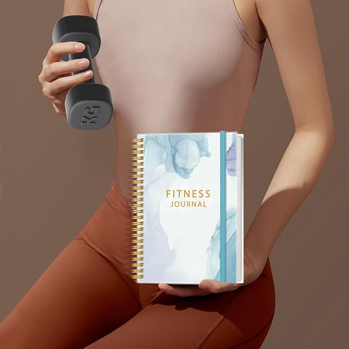 Simplified Fitness Journal for Women & Men, A5 Workout Journal/Planner Daily - Image 7