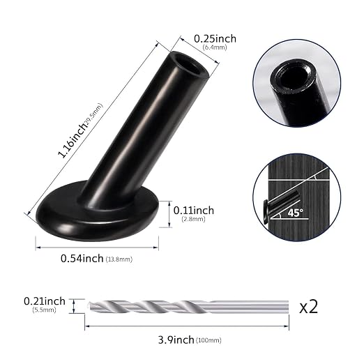 RiaYer 40 Pack 45 Degree Angle Protective Sleeves, T316 Marine Grade Cable - Image 2