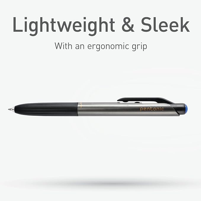 Pentonic GR-T Retractable Gel Pens, 0.7 mm Fine Point, Smooth Writing - Image 6