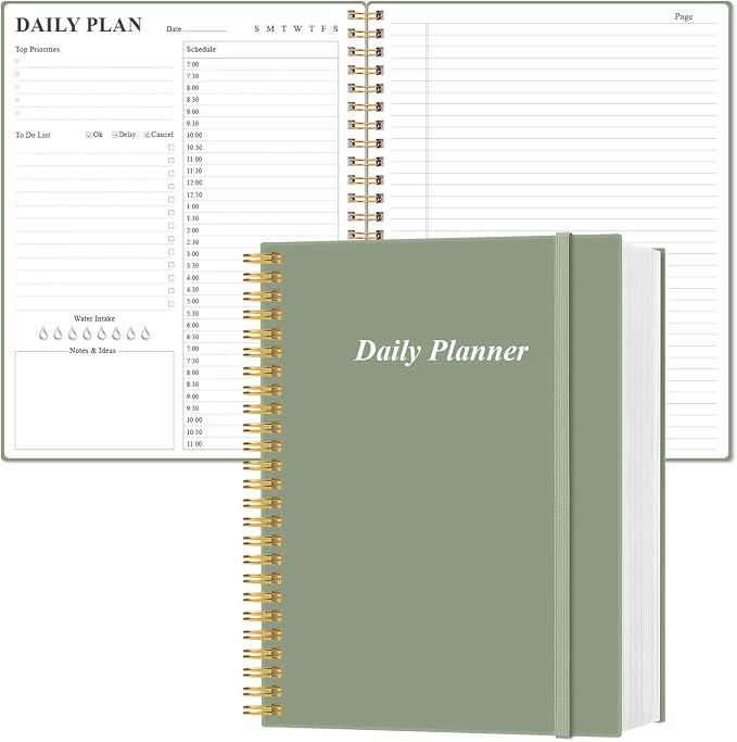 Daily Planner Undated by Heveboik