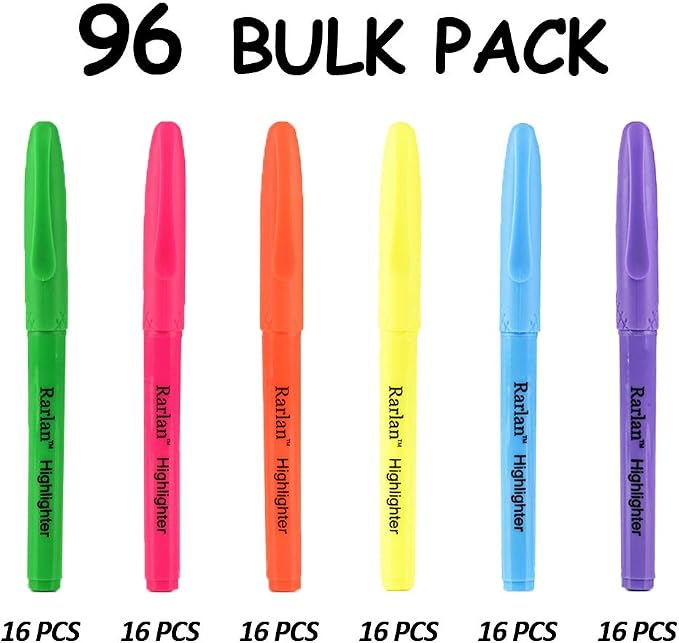 Rarlan Highlighters, Chisel Tip - Image 2