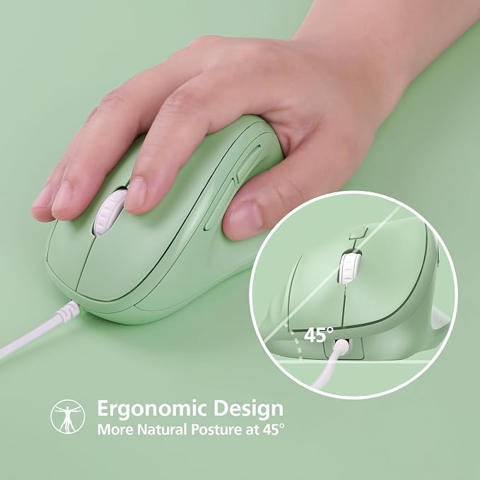 Micropack Ergonomic Mouse Wired - Image 4
