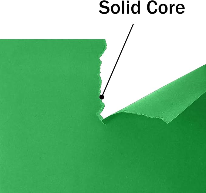 Forest Green Cardstock 8.5 x 11 Thick Printer Paper, Goefun 24 Sheets 80lb - Image 3