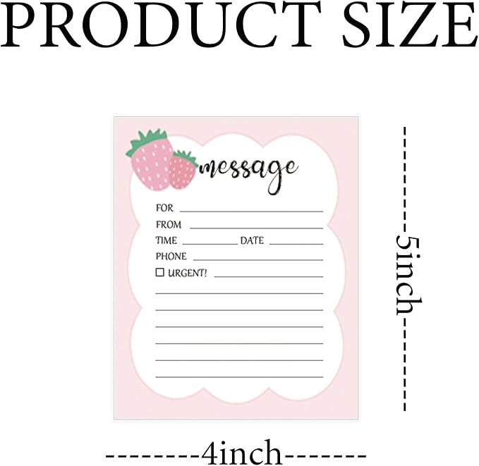 6 Pieces Telephone Message Sticky Notes Pads 4 x 5 Inch Self Adhesive Book Call - Image 2