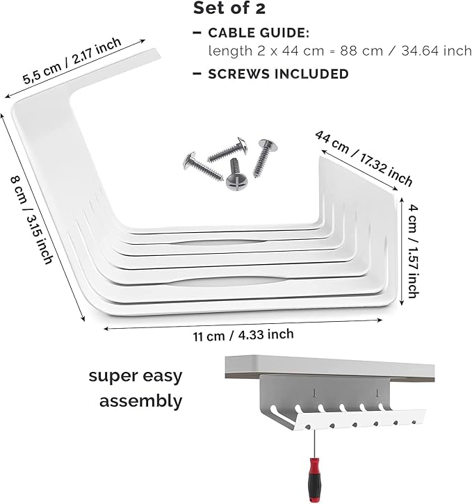 PAMO Cable Management Under Desk - Image 3