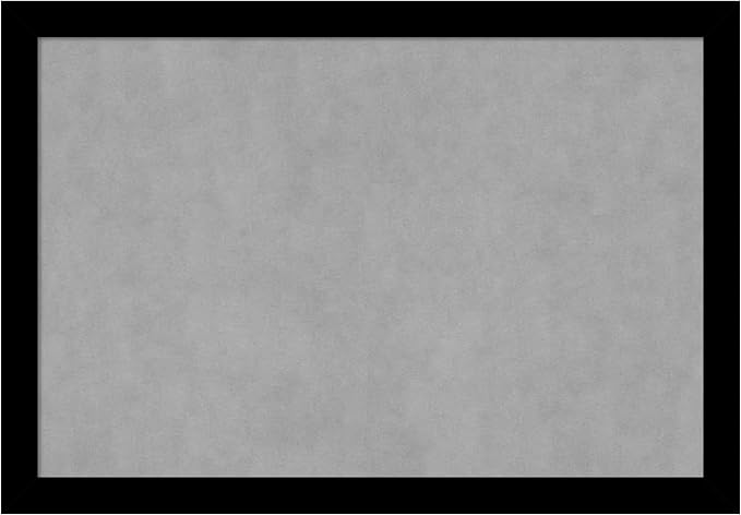 Amanti Art Black Framed Magnetic Board 27x39 Large Vision Board by AmantiArt