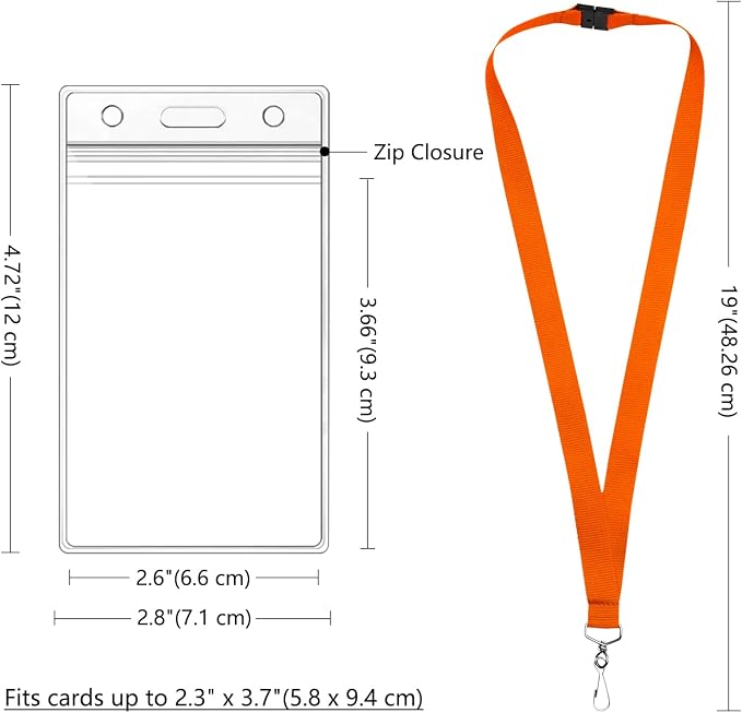 24-Pack Rainbow Breakaway Lanyards - Image 3