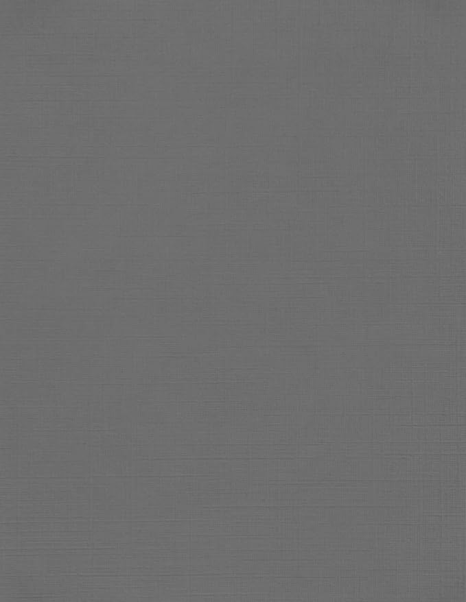 LUXPaper 8.5" x 11" Cardstock | Letter Size | Sterling Gray Linen | 100lb. by LUXPaper