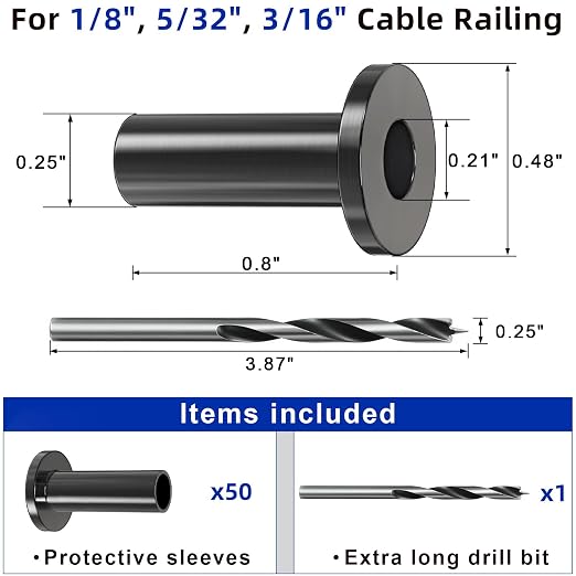 Steel DN Mate 50 Pack Black Stainless Steel Protector Sleeves - Image 7