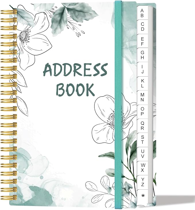 Address Book with Alphabetical Tabs by Heveboik