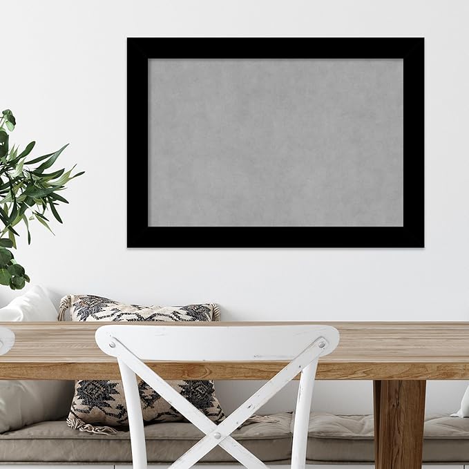 Amanti Art Black Framed Magnetic Board 19x27 Medium Vision Board - Image 5