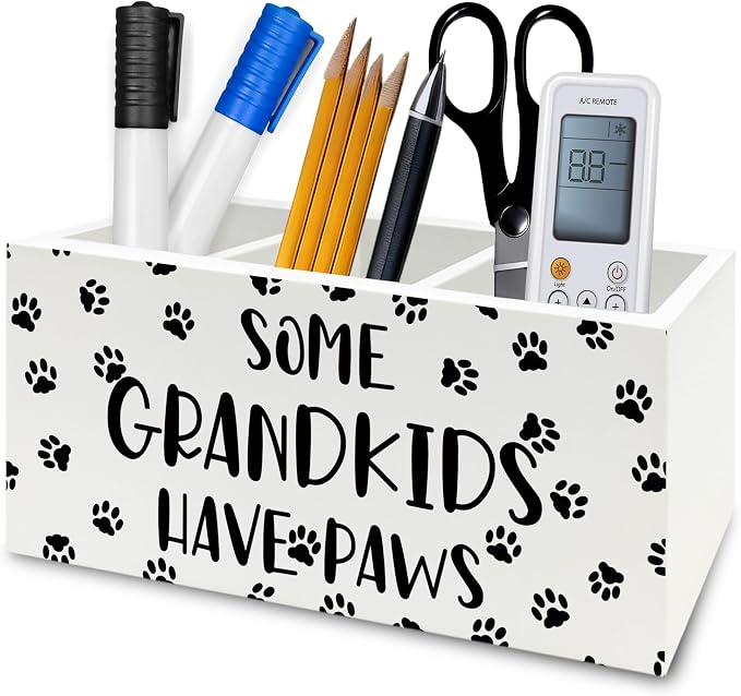 QZQE Dog Grandparents Gifts Pen Pencil Holder Organizer by Unknown