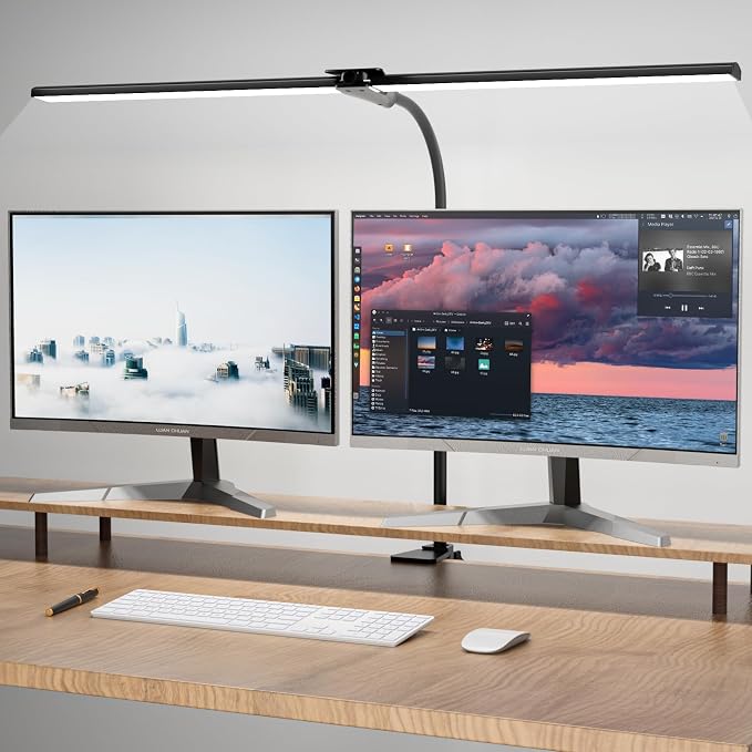 Hensam Desk Lamp for Office Home, 31.5" Desktop Lighting Bar by Hensam
