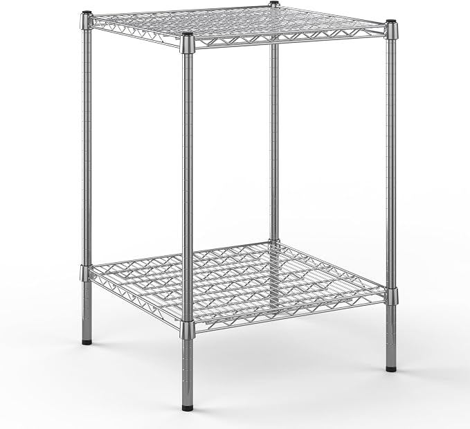 Regal Altair 24" Deep x 24" Wide x 34" Height Wire Shelving Kit | 2-Tier | NSF by Regal+Altair