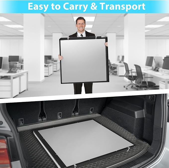 White Board Dry Erase 72x40, Large Magnetic Whiteboard Maxtek Dry Erase Boards - Image 7