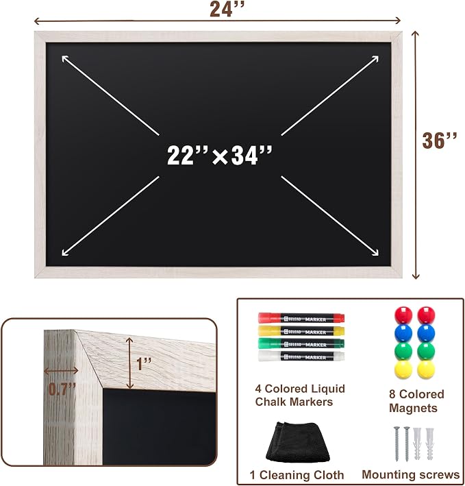 SELEAD Magnetic Chalkboard Words Sign - Image 7