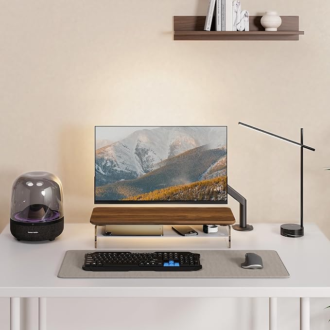 Fenge Acrylic Monitor Stand Riser, 23.6 Inches Monitor Stand - Image 7