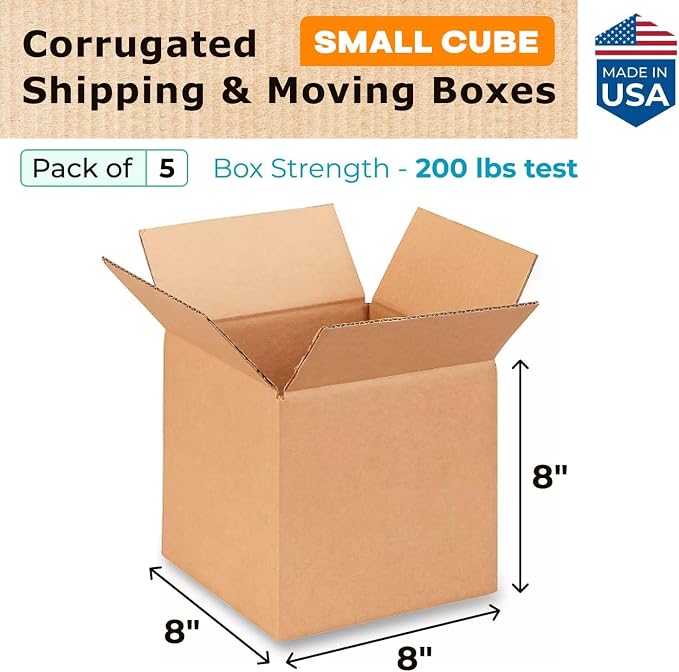 IDL Small Cube Moving & Shipping Boxes - Image 2