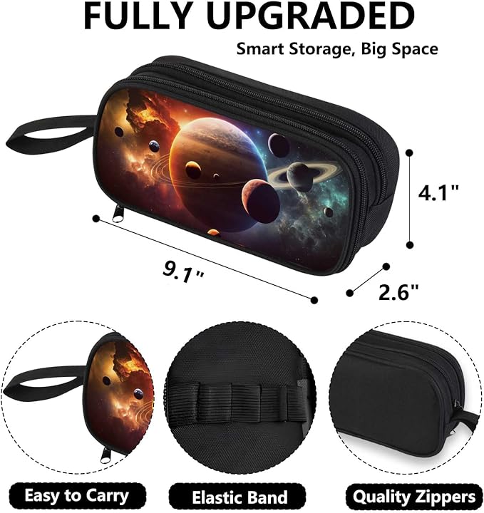 AnySmic Galaxy Solar System Pencil Case - Image 2