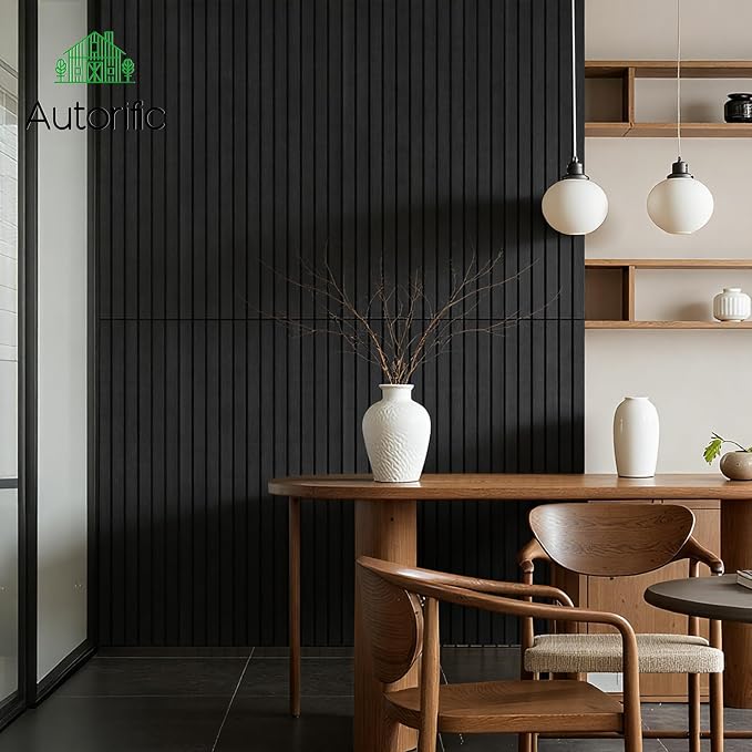 AUTORIFIC Wood Veneer Sound Panels, 10 Pack 47.2”x23.6” Wall Panels, Decorative - Image 4