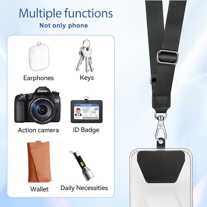 Doormoon Phone Lanyard, Adjustable Neck Strap - Image 6