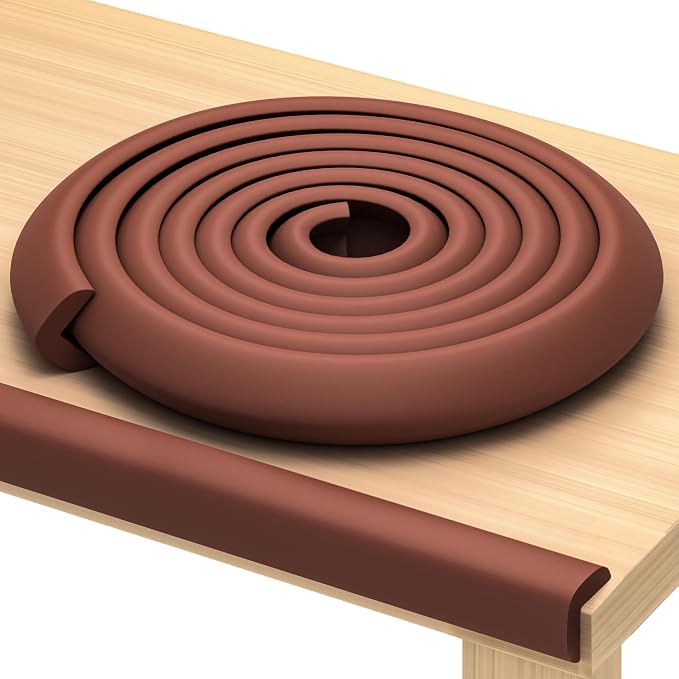 Furniture Edge Guards | 16ft Protective Protective Foam Cushion | Baby Child by Komfortology