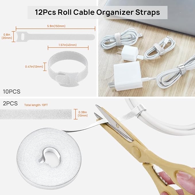 Ditar 193 PCS Cable Management Kit - Image 7