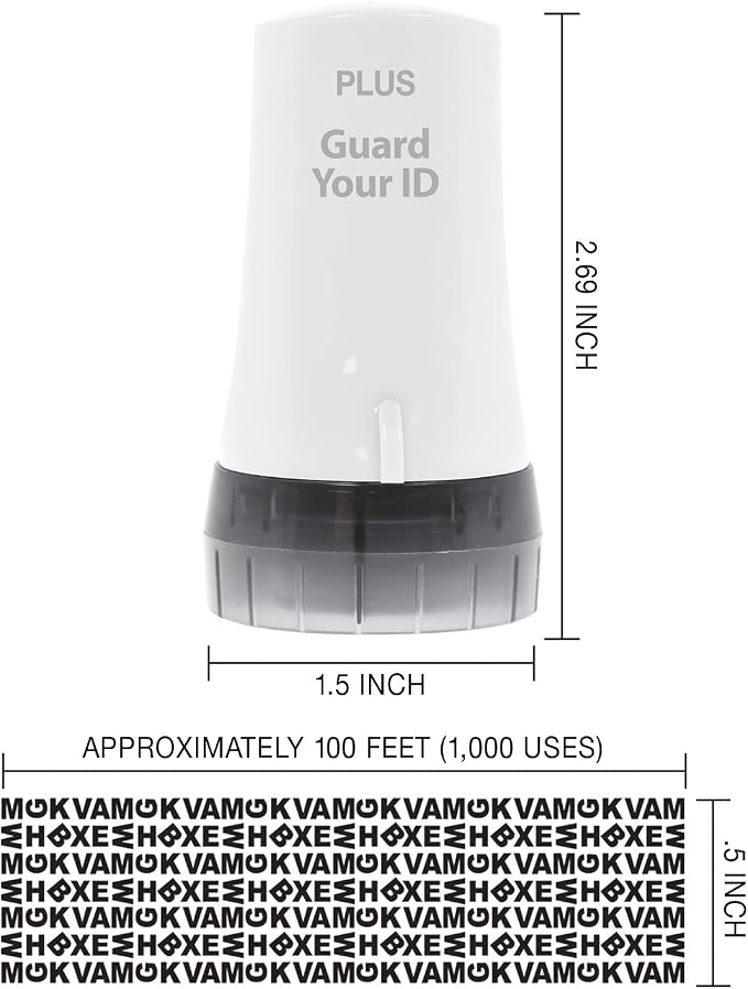 Guard Your ID Advanced 2.0 Roller Identity Privacy Stamp - Image 5