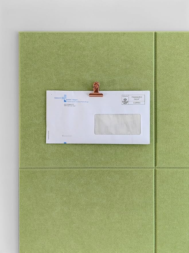 DECORITA Felt Wall Tiles | Large Cork Board Alternative | Aesthetic Felt - Image 4