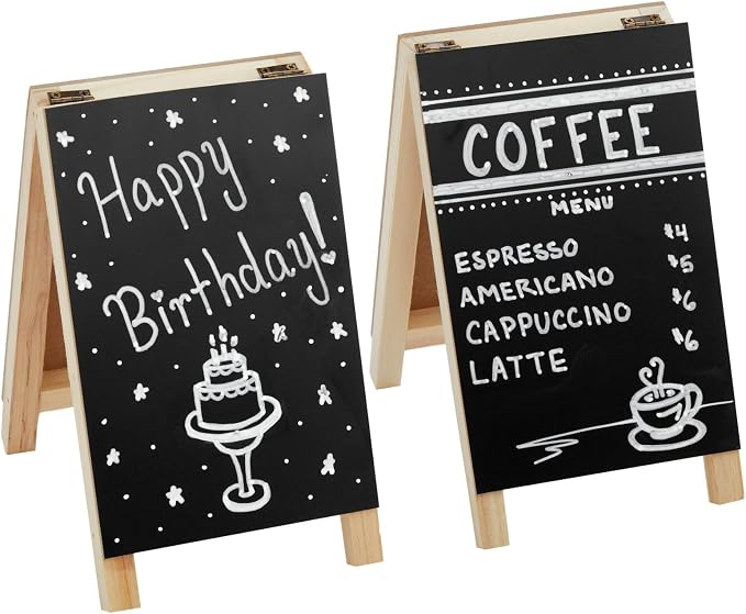 Juvale Mini Chalkboard Easel Signs - Image 7
