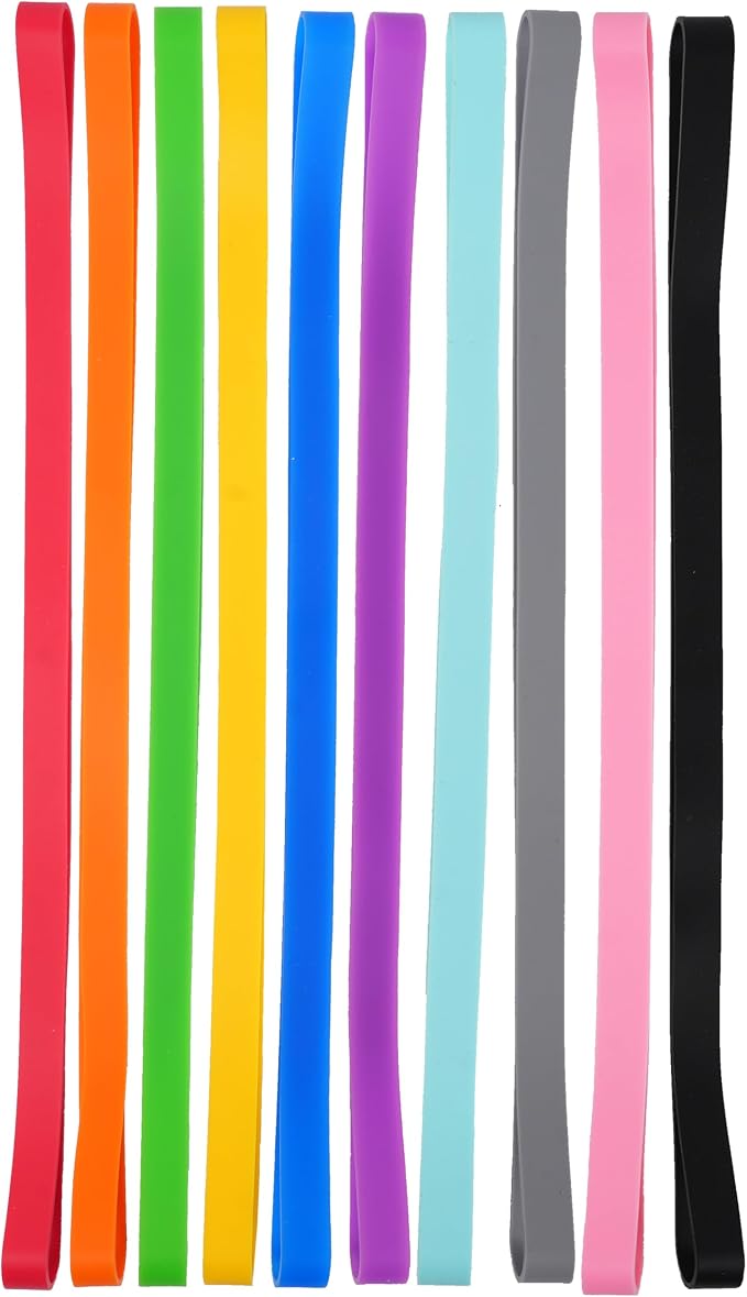 Rubber Bands Silicone 10 Pcs 12inch Elastic Bands - Image 5