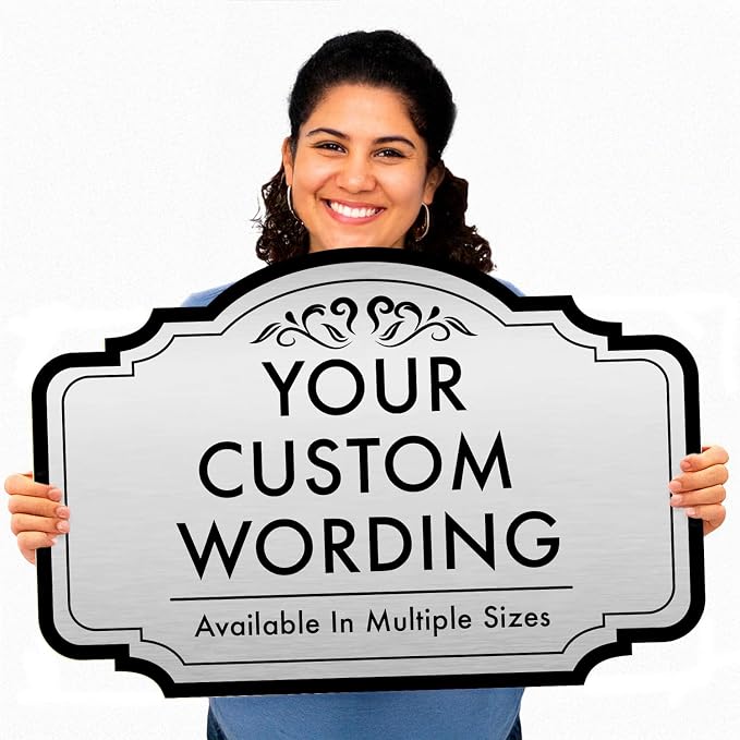 Design 2 Decorative Outdoor Metal Signs - Image 8