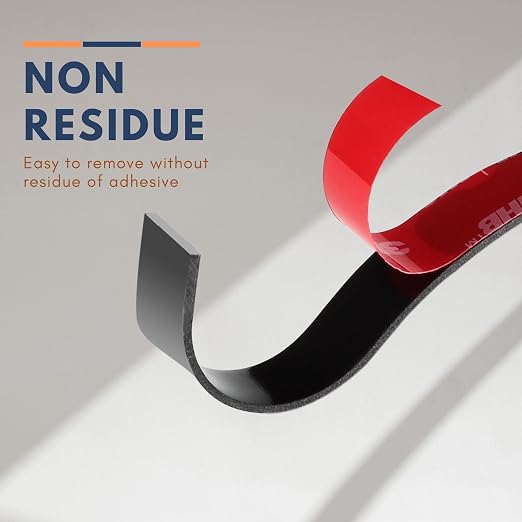 Bulina Double Sided Mounting Tape 5925 VHB 2" Width Black Foam Tape High Bond - Image 4