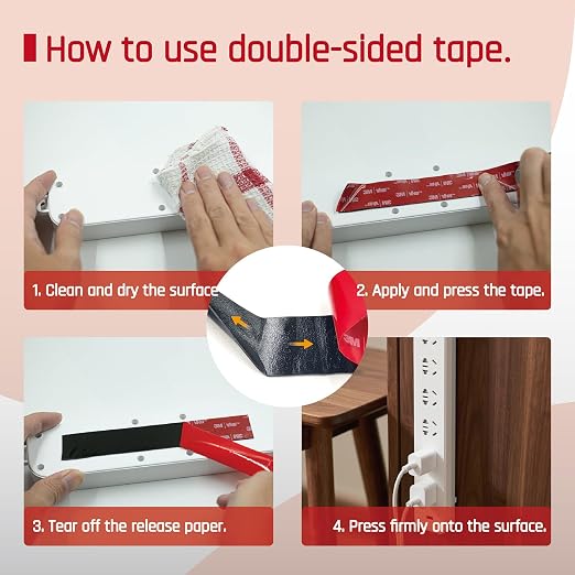 Double Sided Tape Heavy Duty Mounting Tape 1 in x 15.4 ft, Made of 3M VHB 5952 - Image 4