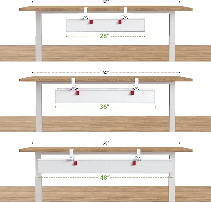 KEEGH Extra Large 48" Under Desk Cable Management Tray - Image 8