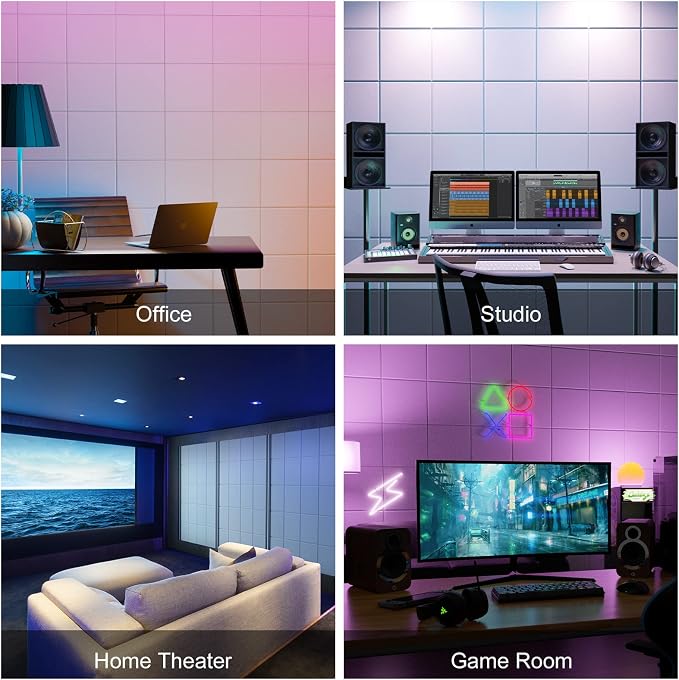 Sonicism 12 Pack Acoustic Wall Panels - Image 6