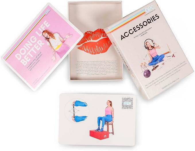 OnlinePilatesClasses Pilates Accessories Flashcards, 79 All-Levels Illustrated - Image 2