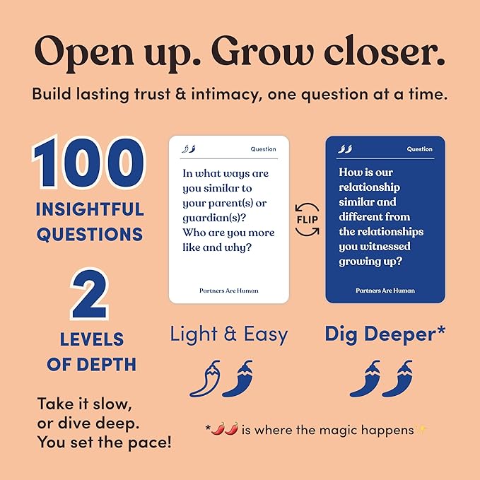 Partners are Human | 140 Conversation Cards to Help Deepen Romantic - Image 5