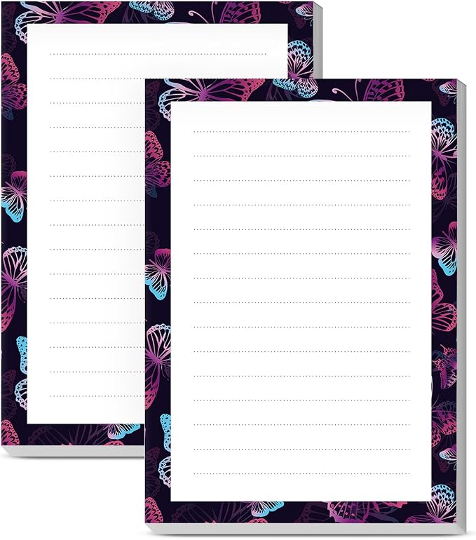 SXboxing Sticky Notes 4X6 Inches, 2 Pack Large Cute Self-Stick Pads, Bright by SXboxing