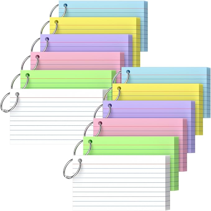 Ciphyfee Index Cards 3x5 Inch by Ciphyfee