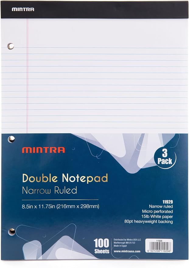 Mintra Office Legal Pads, 8.5in x 11in) - Image 5