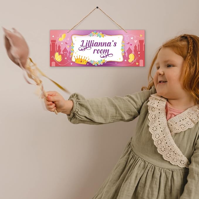 Custom Girl/Boy Name Sign Personalized Children Decor Sign - Image 6