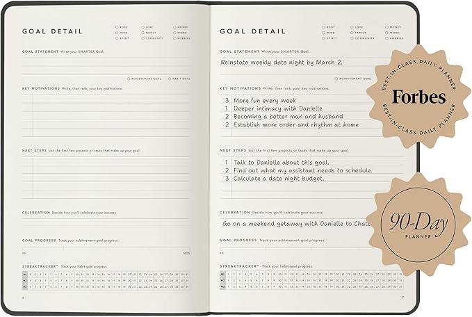 Full Focus Sienna Linen Planner by Michael Hyatt - Image 5