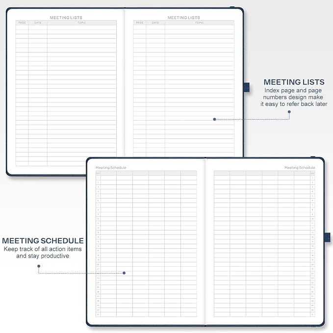 EMSHOI Meeting Notebook for Work - Image 4