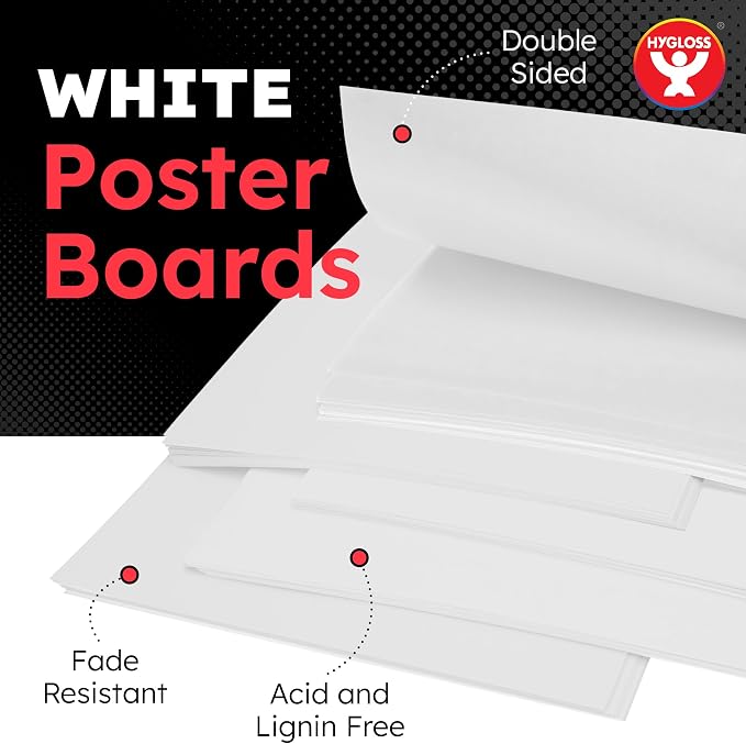 Hygloss Large Poster Board 22x28 - Image 2