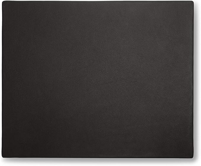 Leatherology Black Onyx Classic Desk Pad – Full-Grain Leather Office Mat by Leatherology