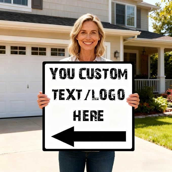 Custom Square Road Arrow Signs - Image 2